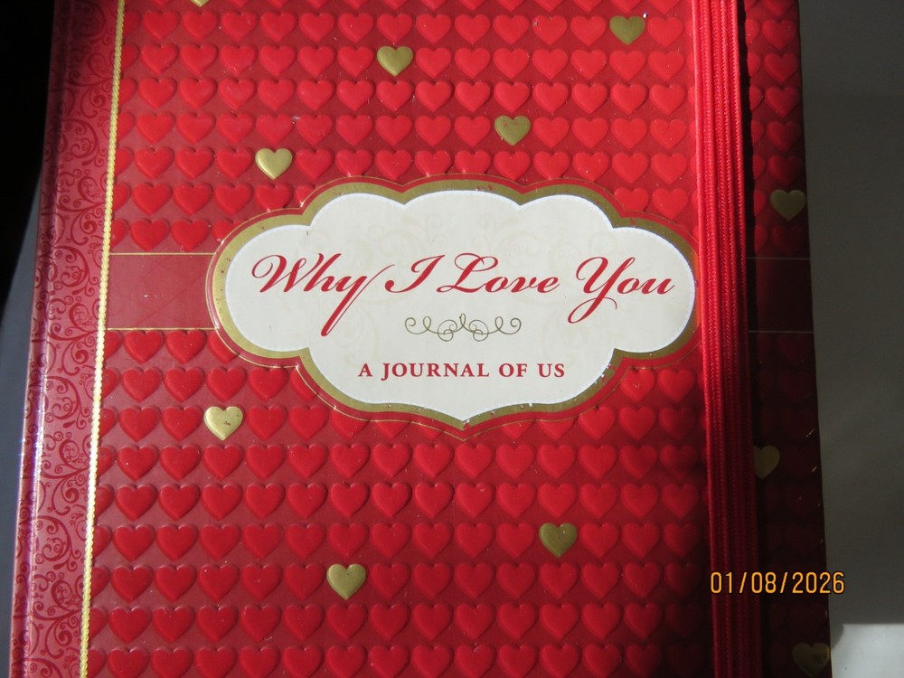 Peter Pauper Press Why I Love You: A Journal of Us Hardcover Gift Book Valentine