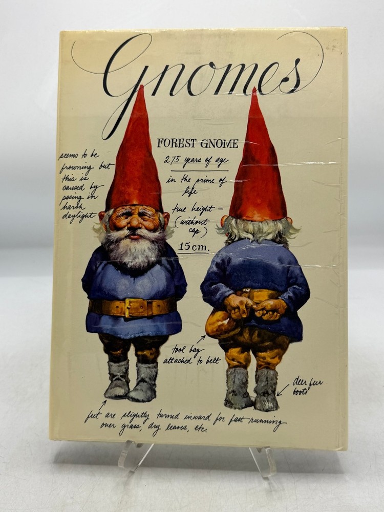 Gnomes Wil Huygen Rien Poortvliet 1977 Illustrated Fantasy Folklore Bantam