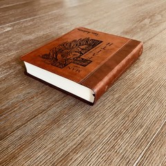 Personalized Bible for Men, ESV Journaling Study Bible, Custom Name Engraved