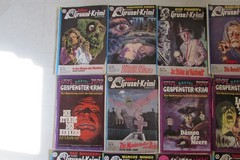 Grusel Krimi Gespenster Krimi Monster Novels German 16 pcs vintage