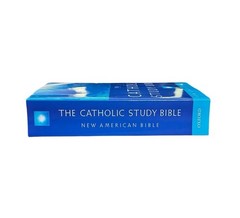 The Catholic Study Bible New American Bible Oxford Softcover 1990 Vintage EUC