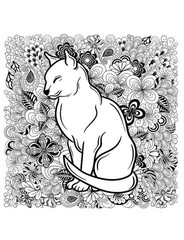 Dogs and Cats Coloring Book for All Ages 108 Pages 8.5 x 11 for All Ages