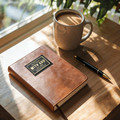 One Minute with God for Men, 365 Days of Daily Prayer Brown Book, Daily Devotion