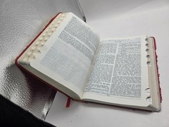 Holy Bible Concordance RSV Holman tabbed french morocco leather 1962