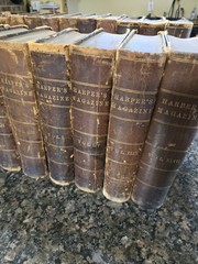 41 Volumes Antique Harper’s New Monthly Magazine June to Nov 1868-89 Books