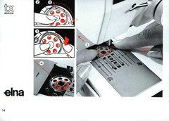 ELNA TX Electronic Sewing Machine Instruction Manual FIXED – TOUGH COVERING