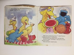 CTW Sesame Street Get Ready Big Bird’s Square Meal Stories About Shapes & Colors