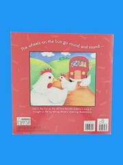 Wendy Straw Nursery Rhymes Lot of 4-Old McD, Incy Spider, 5 Ducks, Wheels on Bus