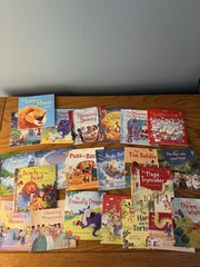 Disney Pixar Usborne Bluey Massive Lot of 50+ Kids Mini Books Stories Coloring