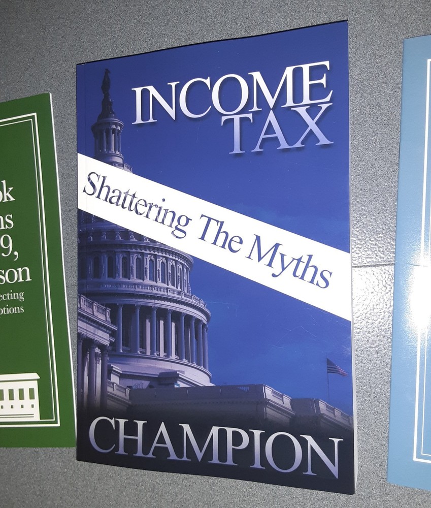 Income Tax Shattering The Myths – Paperback Book – (W9, Payroll, 1099, etc)