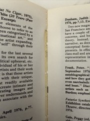 Performance Anthology: Source Book of California Performance Art (Updated Ed…