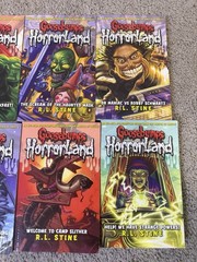 Scholastic RL Stine Goosebumps HorrorLand Thrilling & Frightening 10 Book Series