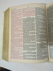 Vintage Holy Bible King James Version „Our Family Bible” 1971 White & Gold 11.5”