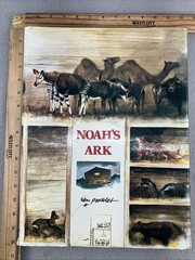 NOAH’S ARK English Edition by Rien Poortvliet Illustrated Oversized HC/DJ