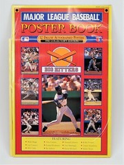 MLB ALL-STAR MASKS AND POSTER BOOKS – 8 BOOKS! – FULL SET! – NEW IN WRAP!