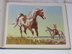 Horse Lithographs Prints Around the World with Horses Book Sam Savitt 1962 HC
