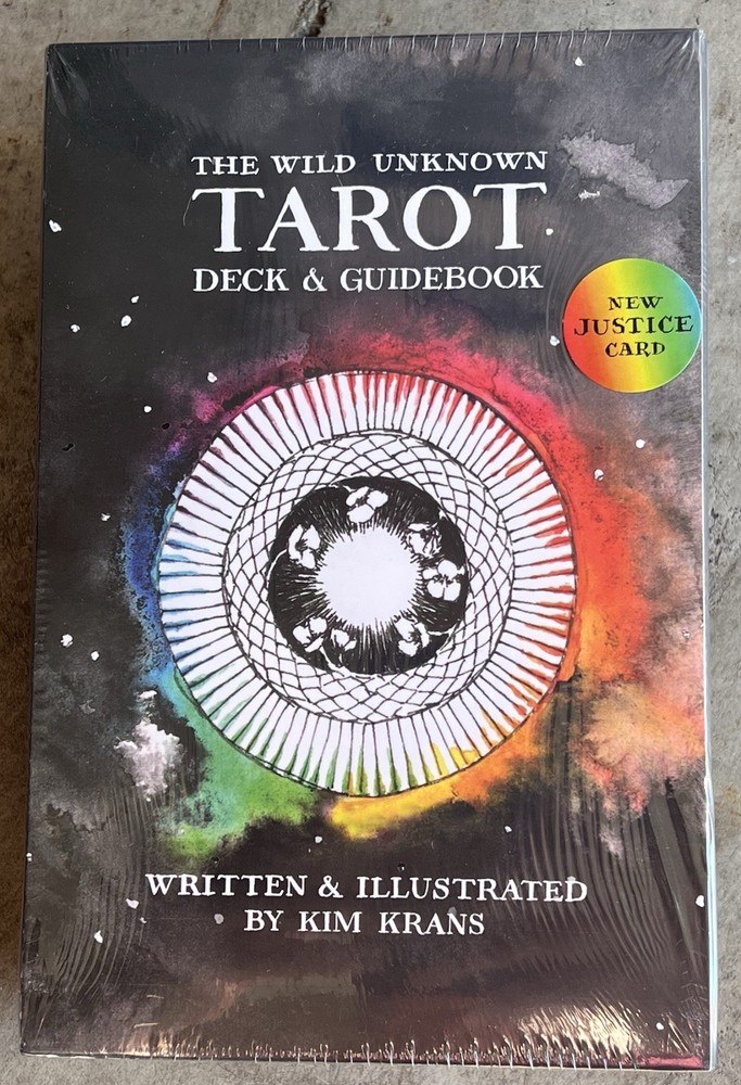 The Wild Unknown Tarot Deck & Guidebook Box Set By Kim Krans (Brand New, Sealed)