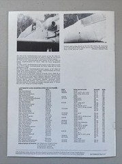VINTAGE PROFILE AIRCRAFT WWII AIRPLANE MAGAZINE MESSERSCHMITT BF 109G