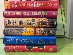 Dan brown Robert Langdon Series Complete Set Lot of 6 Hard Cover Like New