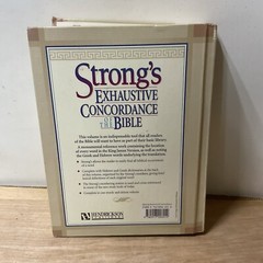 Strong’s Exhaustive Concordance (Complete and Unabridged) by Strong, James