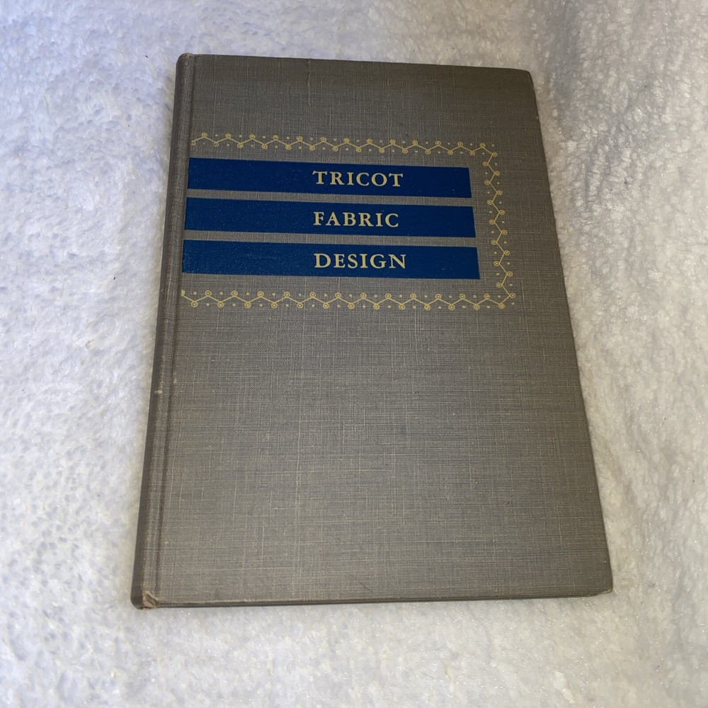 Tricot Fabric Design By Thomas Johnson McGraw Hill VTG 1946