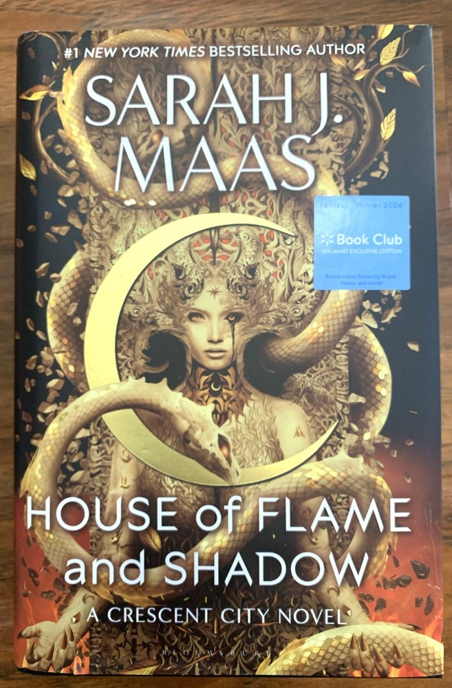 House Of Flame and Shadow by Sarah J Maas New Hardcover Walmart BookClub Edition
