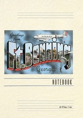 Vintage Lined Notebook Greetings from Ft. Benning by Found Image Press Paperback
