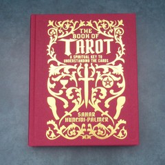 The Book of TAROT by Sahar Huneidi-Palmer Hardcover with Gilded Page Edges
