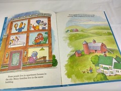 Vintage 1993 There’s No Place Like Home Book Sesame Street Book Club Golden CTW