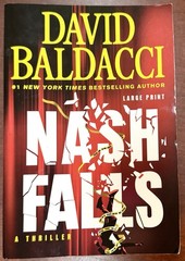 LARGE PRINT, Nash Falls by David Baldacci, 2025, Trade Paperback, BRAND NEW