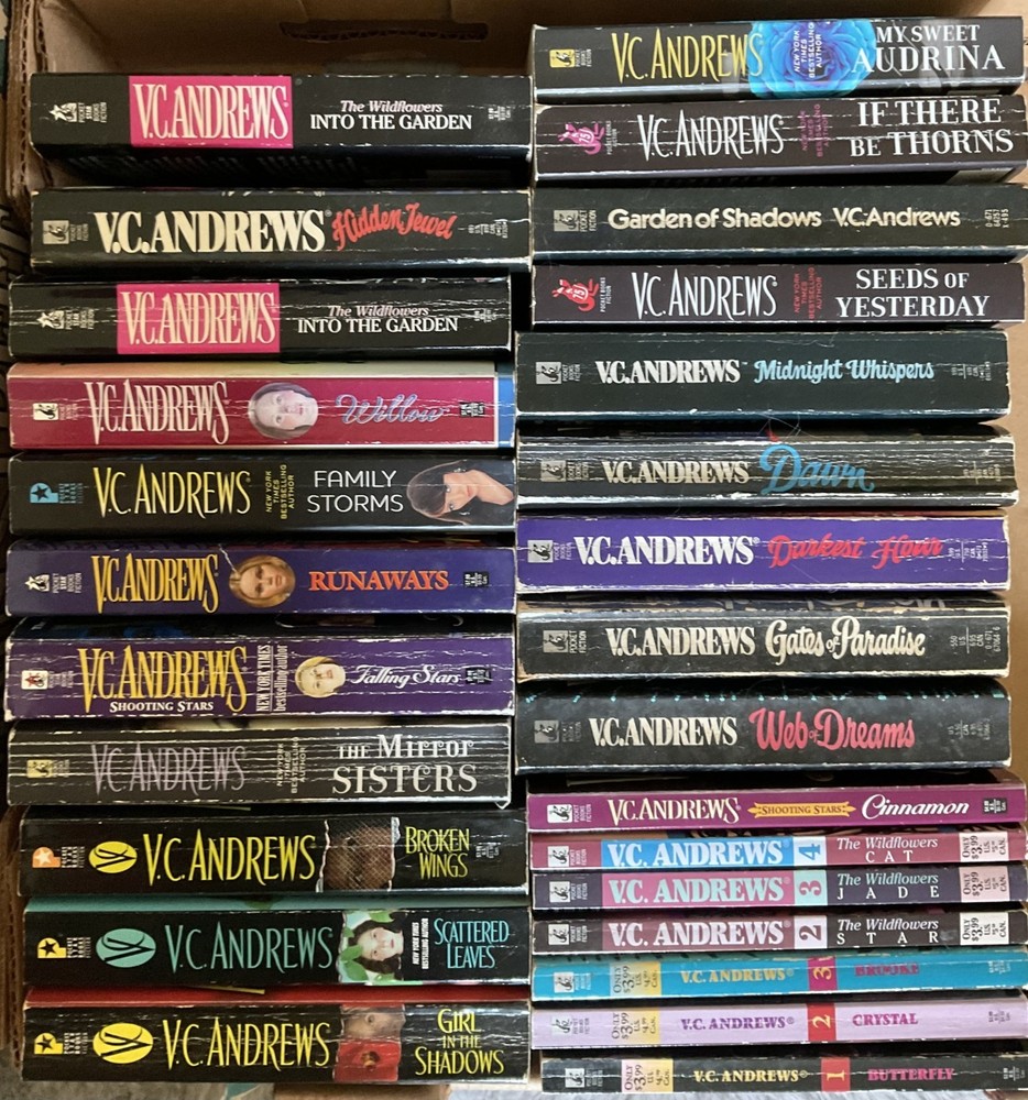 VC Andrews Variety Lot 27 Novels Paperback NO DUPLICATE some Keyholes -Free Ship