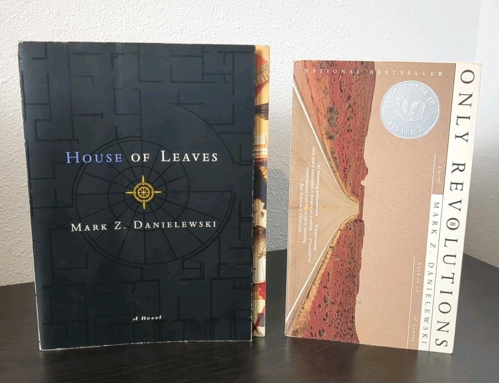 Mark Z. Danielewski Lot – House of Leaves 2-Color + Only Revolutions 1st Ed PB