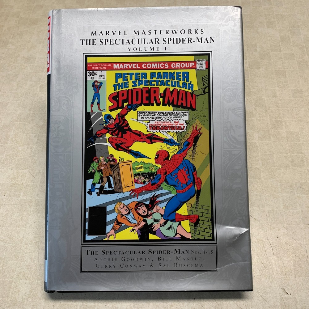 Spectacular Spider-Man Volume 1 Col #1-15 Marvel Masterworks HC Hard Cover