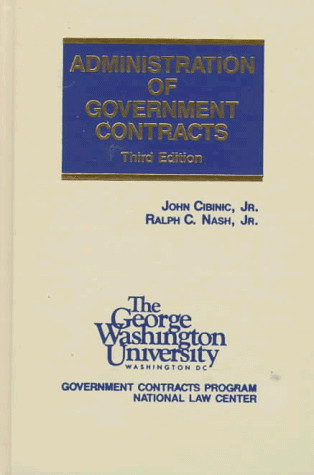 Administration of Government Contracts