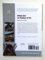 Osprey Duel Series „Spad XIII vs. Fokker DVII – Western Front 1918” Book No. 17