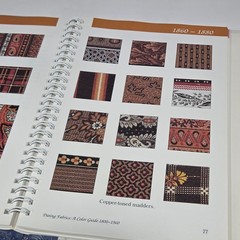 Dating Fabrics A Color Guide 1800-1960 Eileen Jahnke Trestain Spiral HC Book