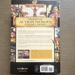 David C Cook The Action Bible Hardcover Illustrated Young Adults Sergio Cariello