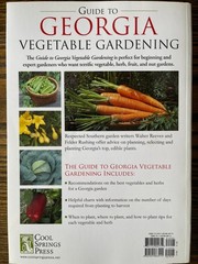 Guide to Georgia Vegetable Gardening by Reeves & Rushing Cool Springs Press :VG
