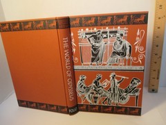 history WORLD OF ODYSSEUS by M I FINLEY illus Folio Society 2003 hc + slipcase