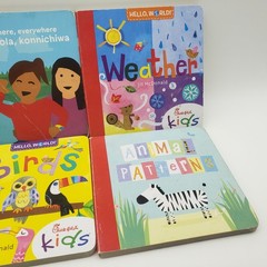 Hello World Board Book Mixed Set 6 Titles Chick-Fil-A Kids