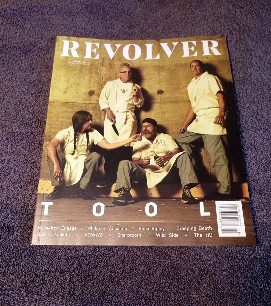 Revolver Magazine Issue 148 August September 2019 VG Cnd Tool Fst Ship