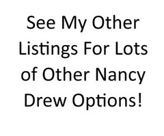 Nancy Drew Yellow Matte BLUE ENDPAPERS Build a Bundle Lot Set – Buy 1 or More