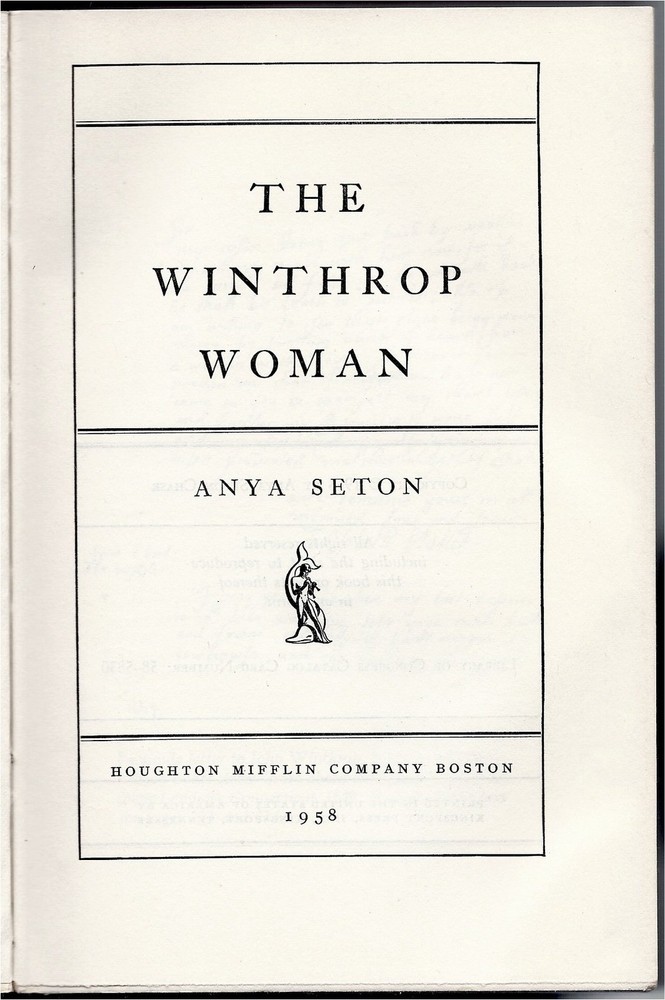 The Winthrop Woman