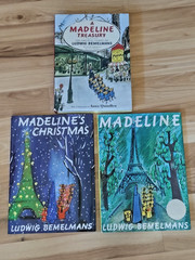 A Madeline Treasury 1993 HC W Jacket + Madeline & Madeline’s Christmas Book Lot