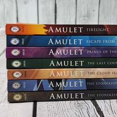 AMULET Graphic Novels Series by Kazu Kibuishi vol.1-7 GRAPHIX