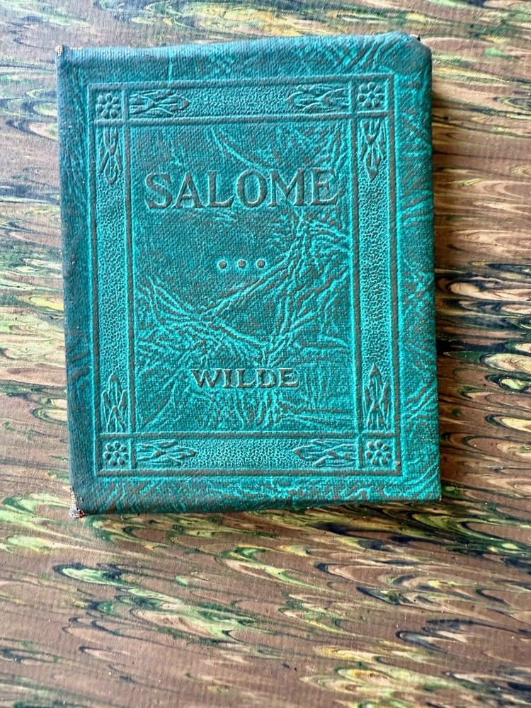 Antique Red Small Book SALOME Oscar Wilde Classic Literature New York