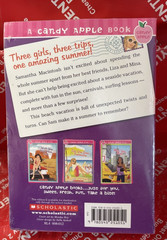 Lot of 3 A Candy Apple Books Summer Vacation Trilogy Paperback Scholastic