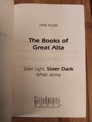 The Books of Great Alta by Jane Yolen (1989, hardcover)