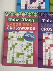 Lot 7 Kappa Take Along Large Print Crossword Books Braintainment NEW Free Ship