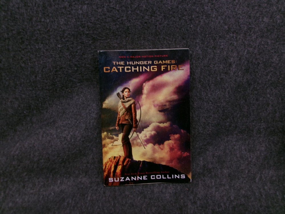 Suzanne Collins Catching Fire Paperback Scholastic 2013 YA Dystopian Novel